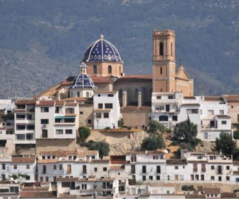 Atico-Duplex Con Vistas Al Mar Y Casco Antiguo En Altea Apartment ภายนอก รูปภาพ